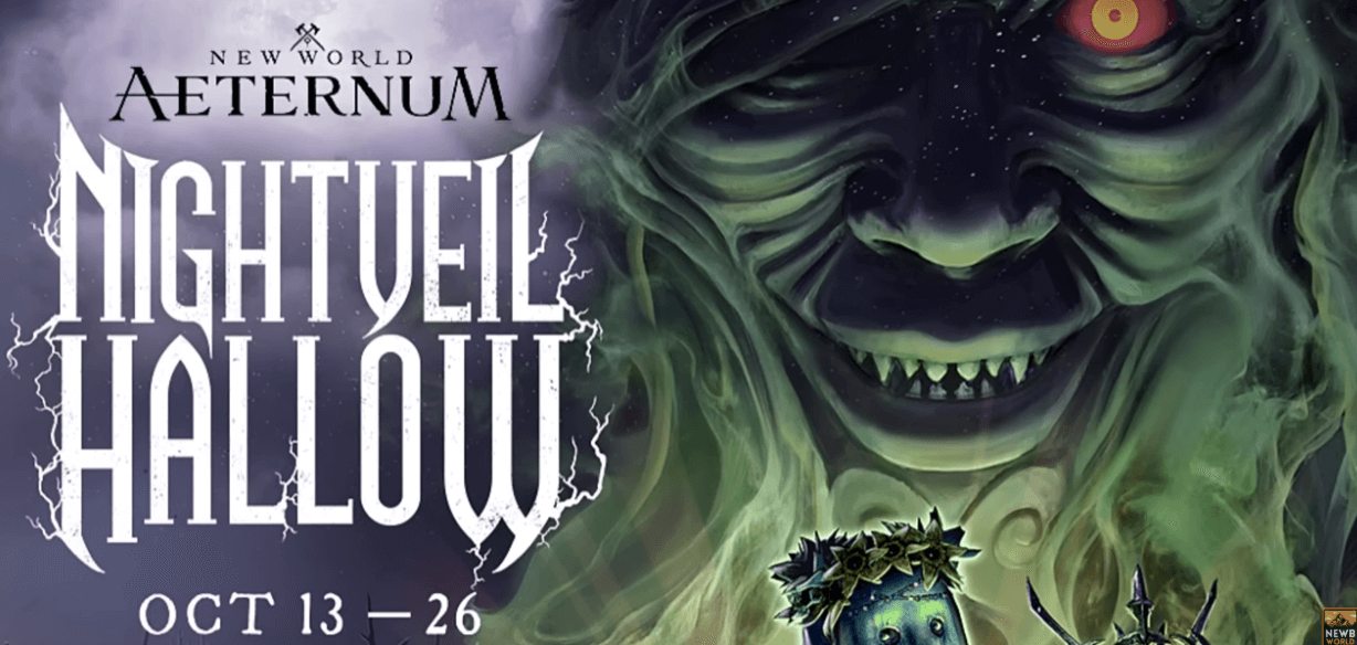 new world aeternum nightveil Hallow event 2025